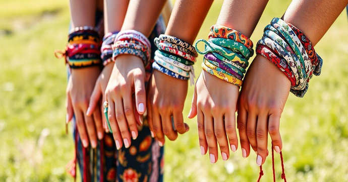 Pulseira de Tecido Personalizada: Estilo &Uacute;nico