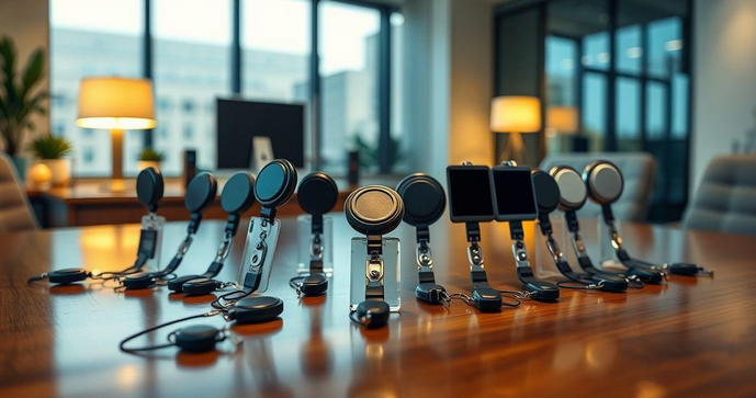 Melhor Suporte para Crach&aacute; Retr&aacute;til