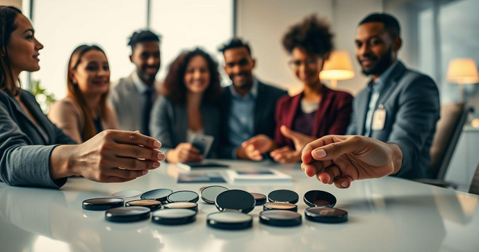 Crach&aacute; de empresa: como escolher o modelo ideal para sua equipe