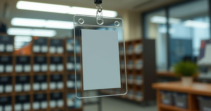 Porta Crach&aacute; Vertical Transparente