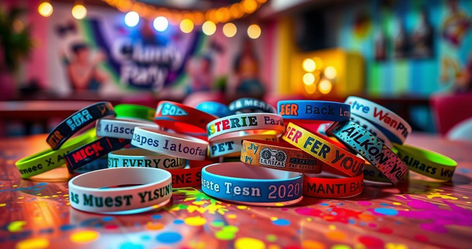 Pulseira Personalizada para Festa: Como Escolher a Ideal para Seu Evento