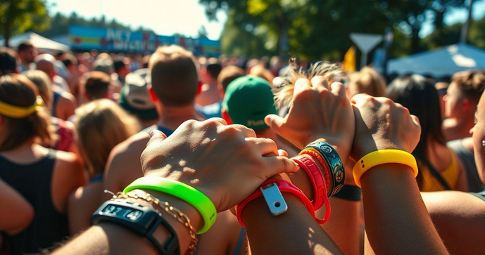 Pulseiras para Evento: Estilo e Seguran&ccedil;a