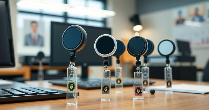 Como Escolher o Melhor Porta Crach&aacute; Retr&aacute;til Roller Clip para o Seu Uso