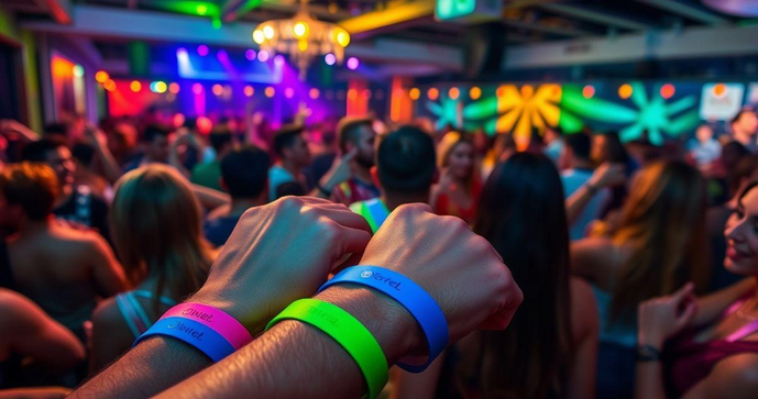 Pulseiras de papel para festa: Diversão garantida