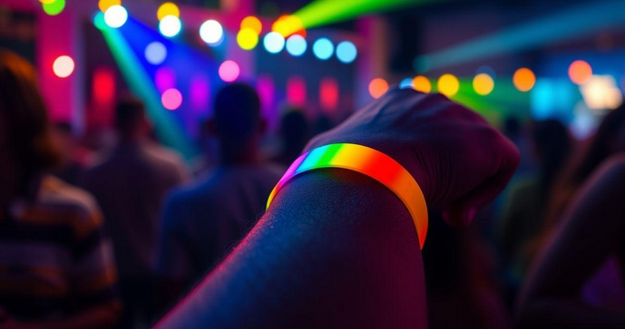 Pulseira de festa personalizada: como escolher a ideal para o seu evento