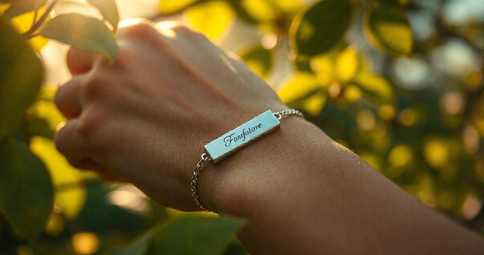 Pulseira de Identifica&ccedil;&atilde;o Personalizada para Seguran&ccedil;a e Estilo