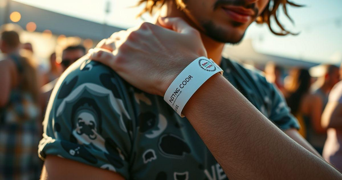 Pulseira de papel personalizada para eventos: como criar e usar com estilo