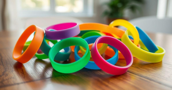 Pulseira Personalizada Silicone para Estilo e Conforto