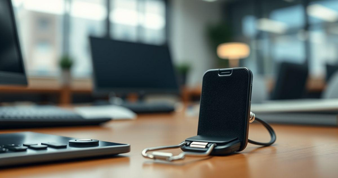 Clip para crach&aacute; ideal para seguran&ccedil;a e praticidade