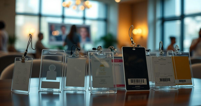 Como escolher o porta crach&aacute; transparente universal ideal para seu uso