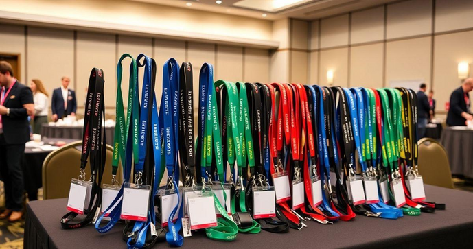 Fornecedor de cord&atilde;o para crach&aacute; ideal para eventos e empresas