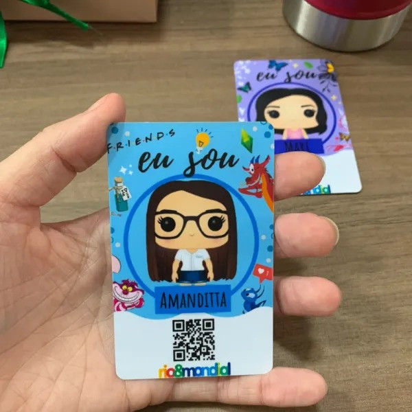 Crachás Em Papel Para Eventos