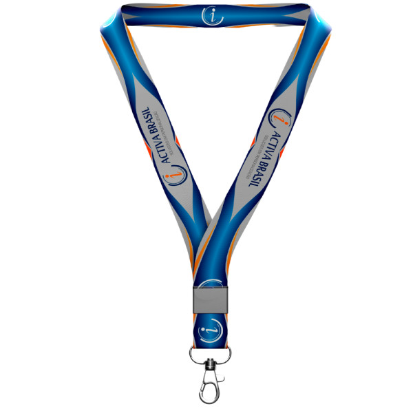 Cordão Para Crachás Com Porta Crachás Integrado