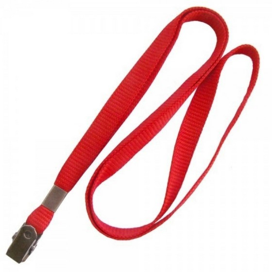 Cordão Para Crachá Com Presilha Jacaré