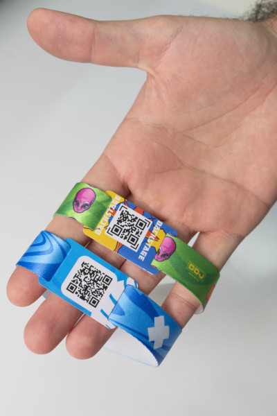 Pulseira Para Eventos Festival Wristband Brazil