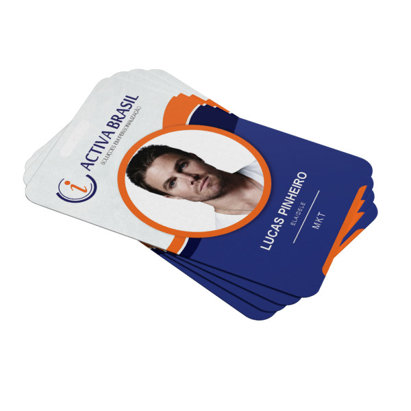Crachás Para Identificação De Funcionários