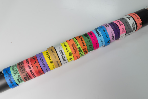 Pulseira De Identificação Pulseirinha De Papel