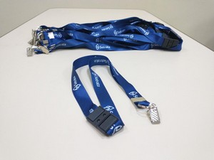SANTLET Cordão Retrátil Para Crachá - Porta-identificação Com 2 Compartimentos E Fivela De Segurança