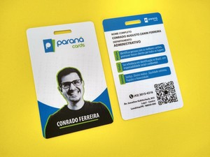 empresa de cartão de pvc para crachá