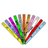 Pulseiras identificação vinil lacre pino Pulseiras identificação vinil lacre pino